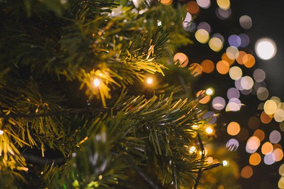 Download New Year's Lights. Christmas Tree Lights - Premium Resources