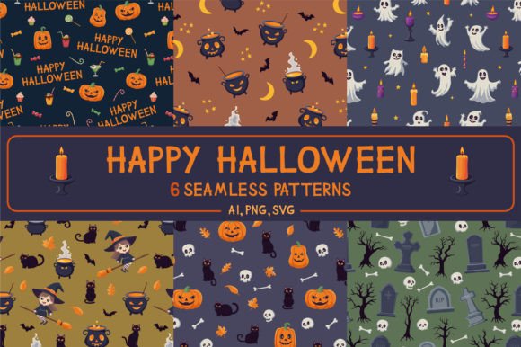 Download Halloween Patterns - Patterns Collection